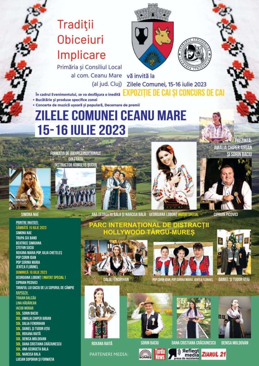 Zilele Comunei Ceanu Mare 2023
