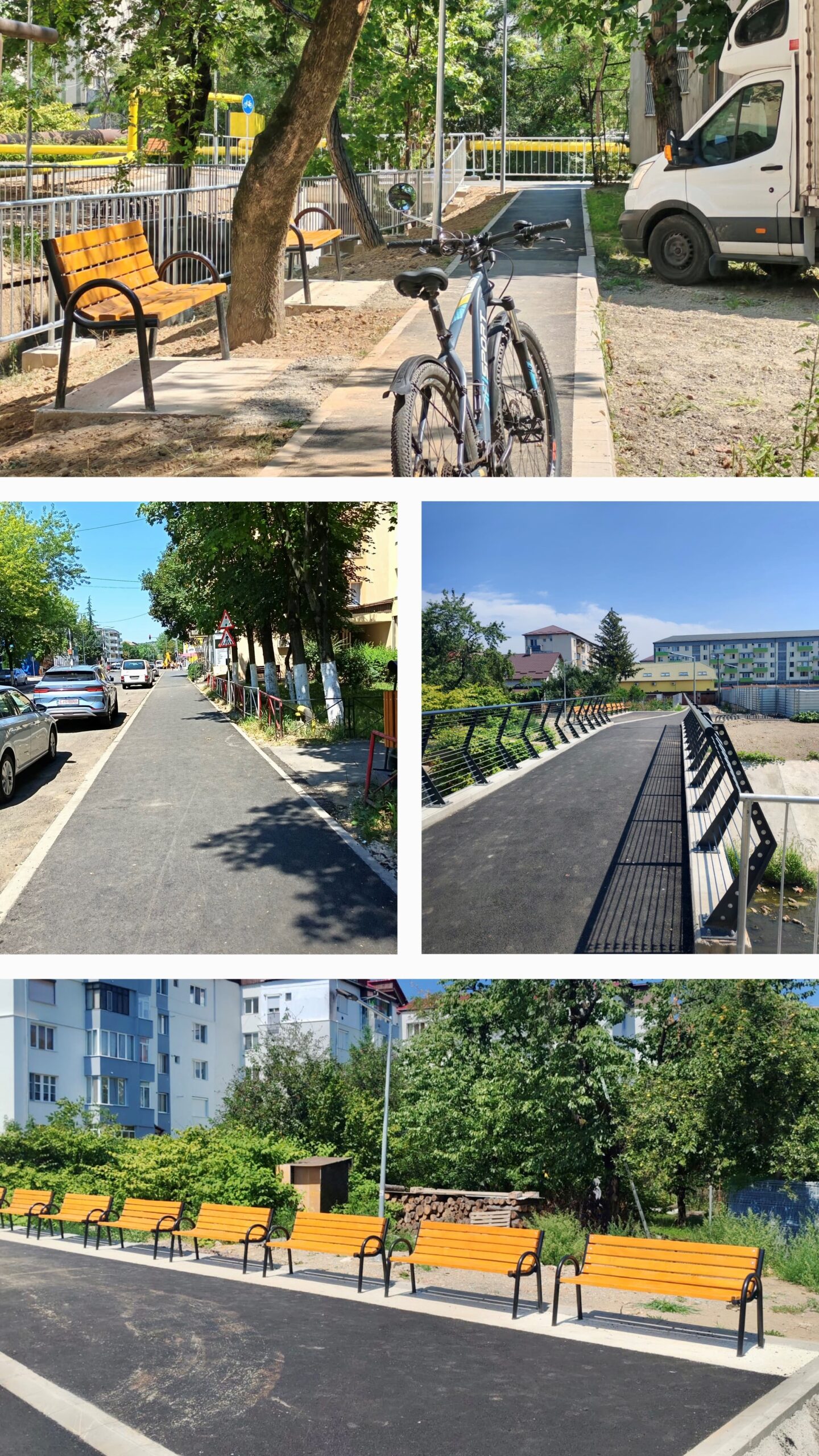 Lucrările la proiectul „Amenajare piste de biciclete pe traseul cursurilor de apă din Municipiul Zalău” sunt în etapa finală de execuție!